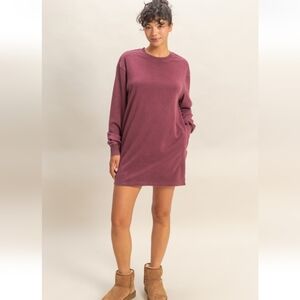 HYFVE Burgundy Mini Dress